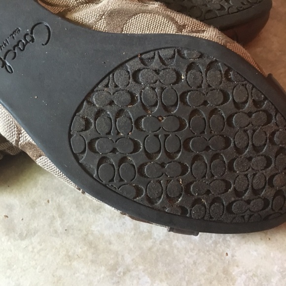 Coach New York Classic Signature Ballet Slippers - Picture 6 of 11